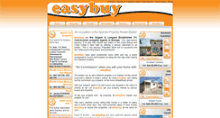 Desktop Screenshot of easybuy-properties-spain.com